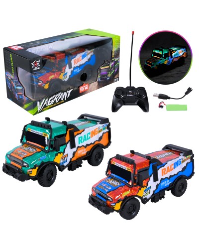 Машина р/к на акумуляторі зі світлом, в асортименті, у коробці 31х12х14 см