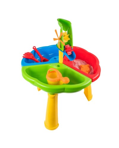 Ігровий столик для піску та води 46х59 см з 5 елементів, у сітув 59х46х59 см, ТМ Тигрес