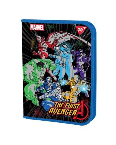 Папка для зошитів «Marvel.Avengers» В5 пластикова на блискавці, ТМ Yes