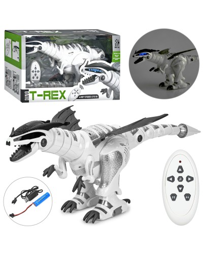 Динозавр 67 см р/к музичний зі звуком, світлом та USB, ходить та танцює, на аккмуляторі, у коробці 51х28х20 см