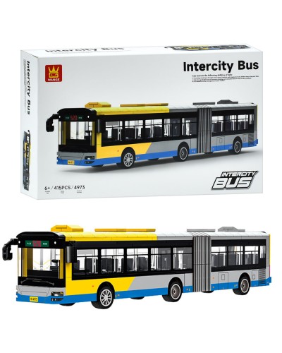 Конструктор «Міська серія. Автобус» 39 см на 415 деталей, у коробці 40х25х8,5 см