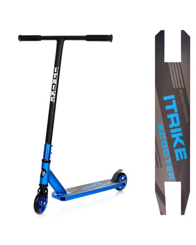 Самокат «HIC PRO» трюковий на алюмінієво-сталевій рамі колеса ПУ 110 мм, кермо 86-46 см, підніжка 33-10 см