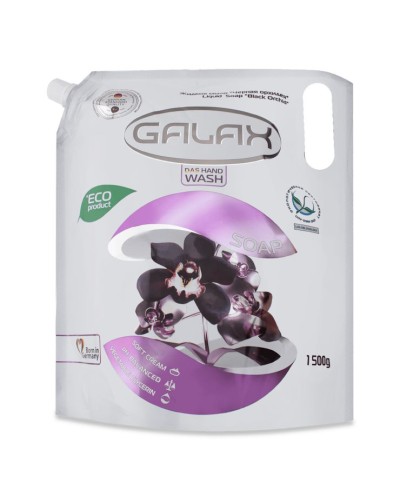 Мило рідке «Чорна орхідея» дойпак 1500 г, ТМ GALAX