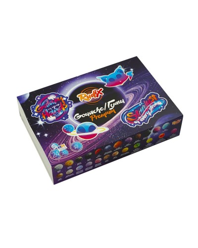 Фарби гуашеві 24 кольори по 20 мл, RUDIX