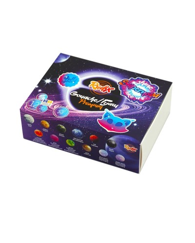 Фарби гуашеві 12 кольорів по 20 мл, RUDIX