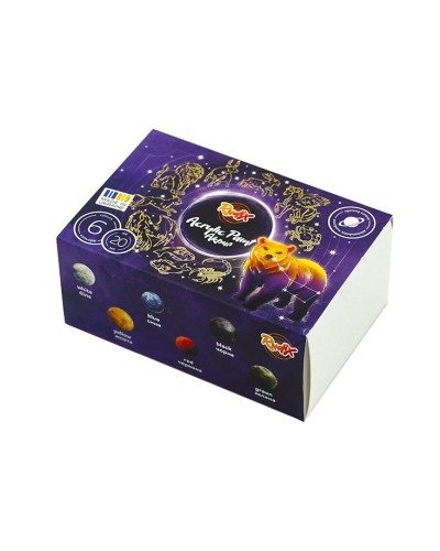 Фарби акрилові 6 кольорів по 20 мл, RUDIX