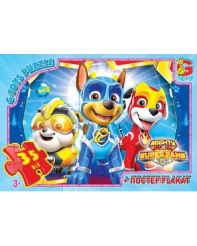 Пазли «Paw Patrol» на 35 елементів, ТМ G-Toys