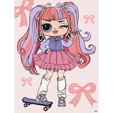 Картина за номерами «L.O.L. Surprise! Tweens Ali Dance» 30х40 см, ТМ Ідейка