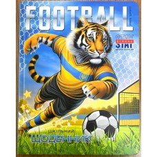 Щоденник шкільний 16,5х21 см на 40 аркушів з картонною обкладинкою, ТМ Мандарин