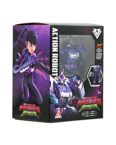 Трансформер «DINOSTER. МОСА ШТОРМ» 12,7 см з аксесуарами, у коробці 11х14х18 см
