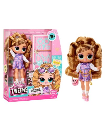 Ігровий набір з лялькою LOL SURPRISE! «Tweens Core. Модниця» 15 см з аксесуарами, у коробці 20х6х25 см