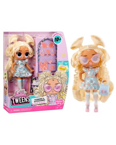 Ігровий набір з лялькою LOL SURPRISE! «Tweens Core. Олівія Флатер» 15 см з аксесуарами, у коробці 20х6х25 см