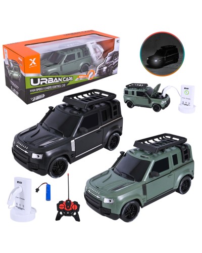 Машина 20 см р/к на акумуляторі з USB, у коробці 37,4х14,5х14 см