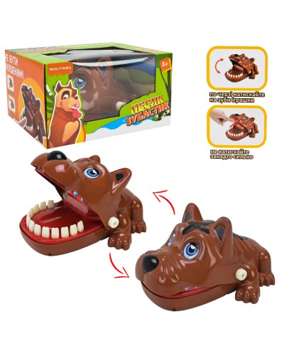 Гра «Зубастий пес» 16х13 см, у коробці 16,5х13х9,1 см