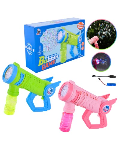 Мильні бульбашки «Пстолет» на акумуляторі, у коробці 29х9х19 см.