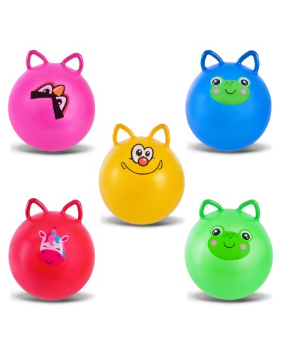 М'яч для фітнесу 45 см вагою 380 г, в асортименті