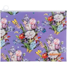 Папка «Secret Garden» А4+ на блискавці zip-lock, ТМ Axent