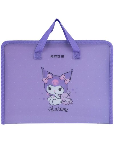 Папка-портфель «HK» А4 на 1 відділення на блискавці, ТМ Kite