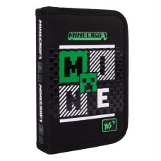 Пенал «Minecraft Game» 13х21х3 см твердий одинарний без клапана, HP-02 , ТМ YES