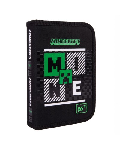 Пенал «Minecraft Game» 13х21х3 см твердий одинарний без клапана, HP-02 , ТМ YES