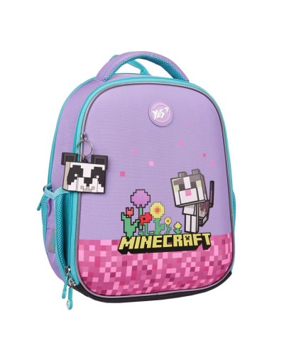 Рюкзак каркасний «Minecraft Pinky» 35х28х15 см H-100, ТМ YES