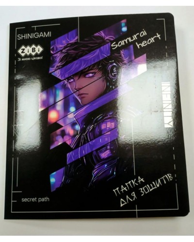 Папка для зошитів « ANIME» В5 картонна на гумках, KIDS Line