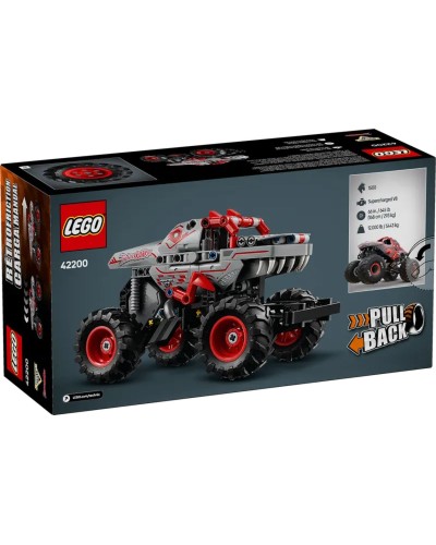Конструктор «Monster Jam. ThunderROARus» на 232 деталі з інерційним двигуном,у коробці 26х9х14 см, ТМ Lego