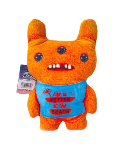 М`яка іграшка «Зубастик» 24 см помаранчевий, ПП Копиця