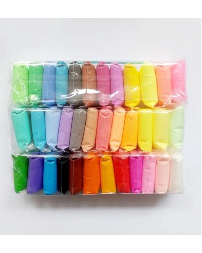 Пластилін легкий на 36 кольорів по 10 г