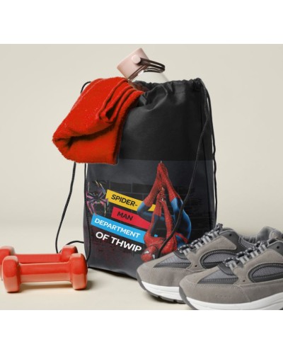 Сумка для взуття «Людина-павук» 46х32 см з одностороннім друком, ТМ Leader