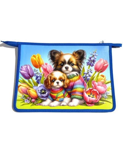 Папка А4+ на блискавці з кольоровим друком на одне відділення, ТМ Мандарин