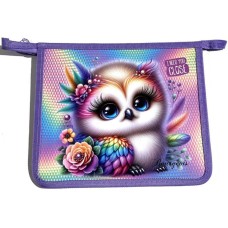 Папка А5+ на блискавці з кольоровим друком на одне відділення, ТМ Мандарин