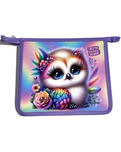 Папка А5+ на блискавці з кольоровим друком на одне відділення, ТМ Мандарин