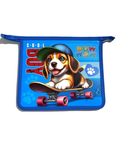 Папка А5+ на блискавці з кольоровим друком на одне відділення, ТМ Мандарин