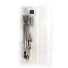 Циркуль у пластиковому тубусі з грифелем