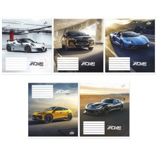 Зошит на 12 аркушів у косу лінію «Без обмежень» №2595, ТМ Brisk