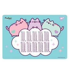 Підкладка для столу «Pusheen» 29х42 см з таблицею множення, ТМ Yes