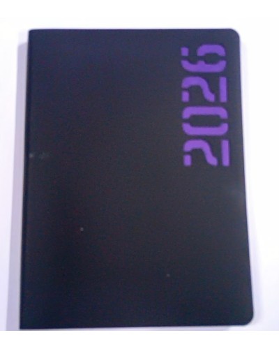 Щоденник датований «NEON» A5 на 336 сторінок з обкладинкою зі шкірзаму, фіолетовий, ТМ Buromax