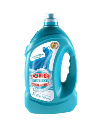 Гель для прання «PW DE LUXE» універсальний 4000 мл