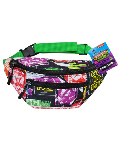 Сумка-бананка «TMNТ» 27х13 см