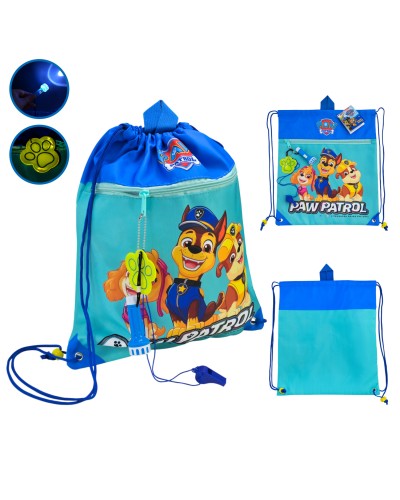 Сумка для взуття «Paw Patrol» 35х40 см зі свистком та ліхтариком