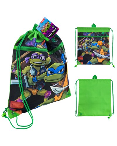 Сумка для взуття «TMNT» 35х40 см з флікером