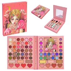 Дитяча косметика: палітра тіней з аксесуарами, у коробці 22,5х17,5х2 см