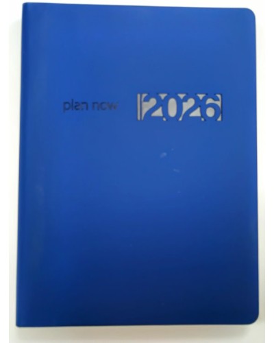 Щоденник датований «MADERA 2026» A5 на 336 сторінок з обкладинкою зі шкірзаму, синій, ТМ Buromax