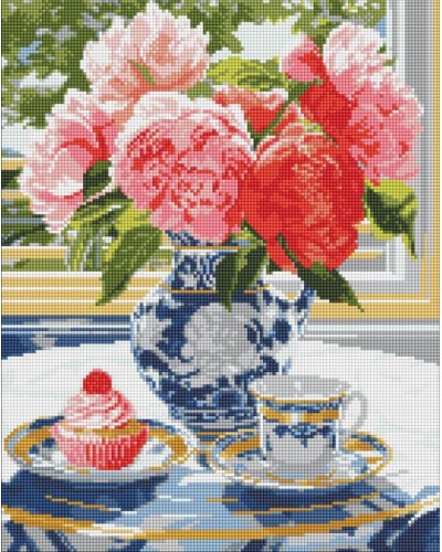 Набір з алмазною мозаїкою «Солодкий сюрприз» 40х50 см, ТМ Ідейка