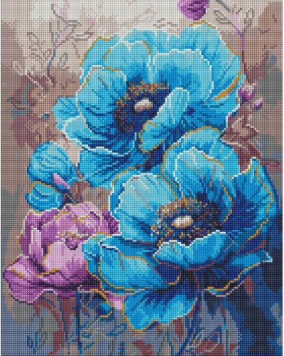 Набір з алмазною мозаїкою «Симфонія кольорів» 40х50 см, ТМ Ідейка