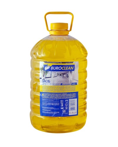 Засіб для миття підлоги «Лимон» 5 л , ТМ BuroClean