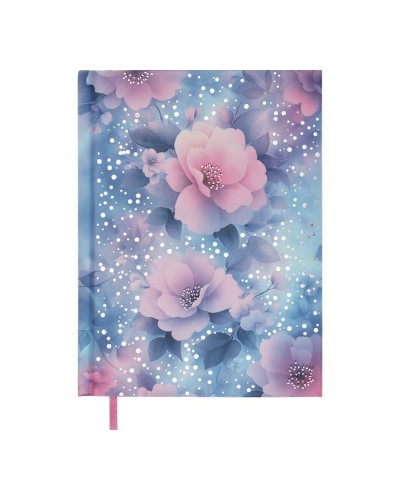 Щоденник недатований «POSH» A5 на 336 сторінок з картонною обкладинкою, блакитний, ТМ Buromax