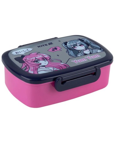 Ланчбокс «Anime Girl» з наповненням 750 мл, TM Kite