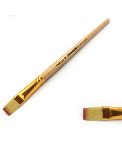 Пензлик нейлоновий плаский №10, Штрих-код